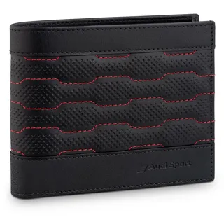 Audi Collection Audi Sport Geldbörse Herren Geldbörse schwarz/rot