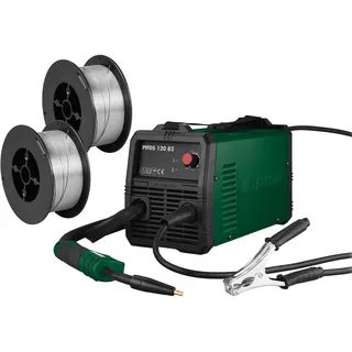 PARKSIDE® Inverter-Fülldraht-Schweißgerät-Set »PIFDS 120 B2« mit 2x Fülldraht »PSFD 1.0 C1«, Ø 1 mm