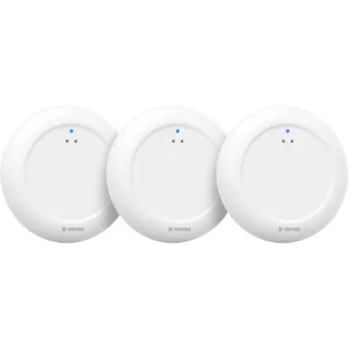 X-Sense Wassermelder WLAN, Smarter Wassermelder, mit App-Warnungen(nur 2.4Ghz), wasserdicht nach IP67, Funk-Wassersensor für Küche, Bad, Keller, SBS50 Basisstation erforderlich, SWS0A