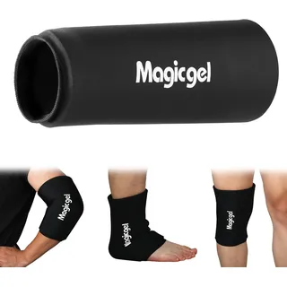 Magic Gel Knie- & Ellbogen-Packung – 1 Stück, wiederverwendbar, heiß & kalt, lindert Schmerzen & Entzündungen – sichere Passform, ideal für Erwachsene