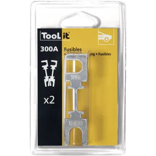 GYS Sicherungsstreifen Set mit 2 Sicheru 300 A