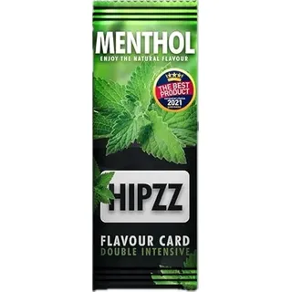 Hipzz Aromakarten/Aroma Karten, Menthol Flavor Card + Sticker (60 Karten)