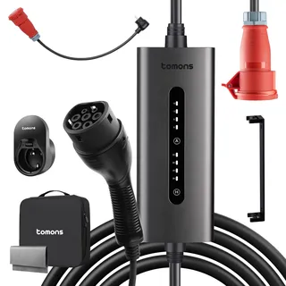 Tomons Mobiles Wandladegerät Typ 2 (11 kW, 16 A) 7 m