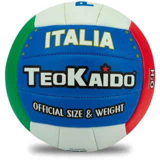 Teokaido Volleyball Größe 5, Italienischer Ball für Kinder und Erwachsene, für Innen- und Außenbereich