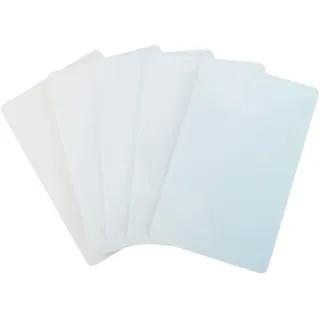 Premium Plastikkarten Weiss | PVC Karten Weiss | 1-5000 Stück | Rohlinge blanko für Kartendrucker, NEU! (40)