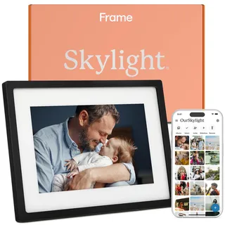 Skylight Frame - WLAN Digitaler Billderrahmen, 10 Zoll Touch-Screen, Fotos sofort per E-Mail oder App senden, Cloud Storage - tolles Geschenk
