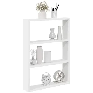 vidaXL Wandregal 43 x 9 x 60 cm Weiß