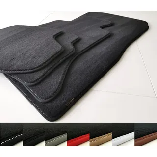 Profi Mats Passform-Fußmatten Velours passend für BMW 1 E88 Cabrio 2004-2011 Premium Qualität, Velours Fussmatten passend für BMW 1 E88 Cabrio 2004-2011