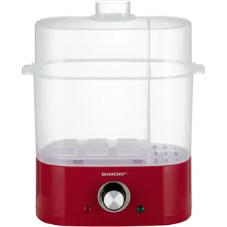 SILVERCREST® KITCHEN TOOLS 2-in-1 Hotdog-Maker und Eierkocher, mit Messbecher und Eierstecher