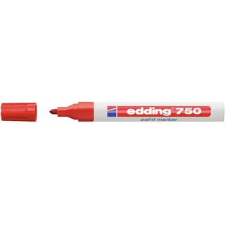 edding 750 rot 2,0 - 4,0 mm,