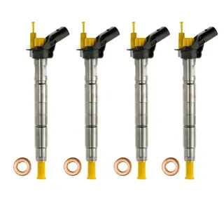 4X 0445116018 Injektor Hyundai, Kia 2.2 CRDI Bosch Piezo (338002F000, 0986435420, 0445116017)