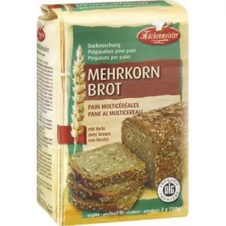Küchenmeister Mehrkornbrot Backmischung 1kg