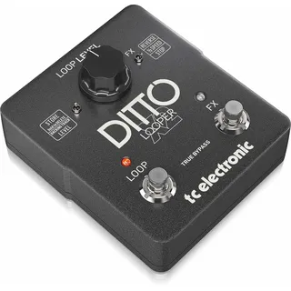 TC Electronic DITTO X2 LOOPER Intuitives Looper-Pedal mit spezieller Stopptaste und Loop-Effekten