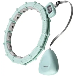 HMS hhm14 Hula Hoop Taillenumfang 50-113cm PVC Grün