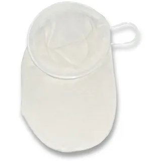 Teenetz Baumwolle Teefilter Stoff Teesieb für Kannen oder Becher (7cm XL)