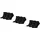 Sneakersocken 9er Pack Schwarz 35-38