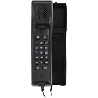 2N Telecommunication 2N, Klingel + Türsprechanlage, Innensprechstelle IP Handset Schwarz (Ethernet, Kabelgebunden)