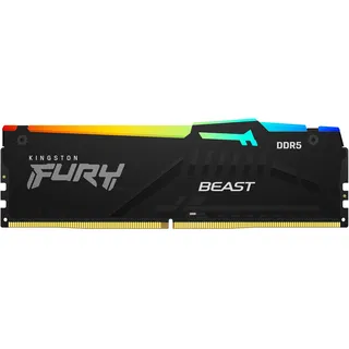 DDR5 5600MT/s RGB 16GB Modul (1x16GB) CL36 Schwarz KF556C36BBA-16