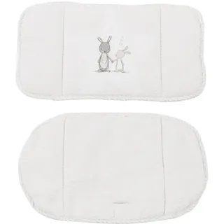Roba Hochstuhl-Sitzverkleinerer, Weiß, Textil, 27x59x43 cm, Babymöbel, Hochstühle & Zubehör, Hochstühle