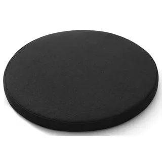 uyeoco Sitzkissen rund 40cm/50 cm Memory-Schaum rutschfeste Runde Stuhlkissen, Stuhl Sitzpolster für Stuhl Wohnzimmer, Terrasse, Garten, bürostuhl (Color : 4#, Size : 40x3cm/15.7x1inch)