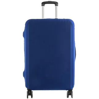 Anawakia Elastisch Einfarbig Kofferhülle Koffer Abdeckung Schutzhülle Kofferschutzhülle Kofferbezug Luggage Gepäck Cover (Blau,S 18-20 Zoll)