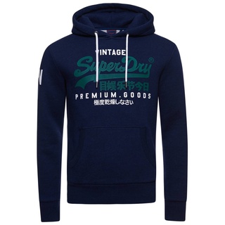 Superdry Herren Sweatshirt - Blau,Weiß,Dunkelblau - M