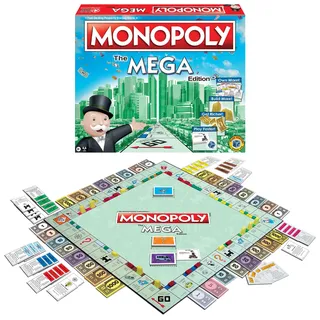 Winning Moves Monopoly Mega Edition - English