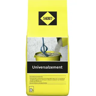 Sakret Universalzement 5 kg Beutel grau