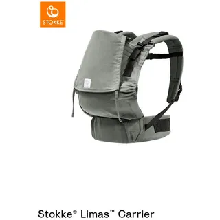 Stokke Babytrage Limas Carrier Flex, Jadegrün, Textil, Füllung: Baumwollfüllung, Oeko-Tex® Standard 100, Rückentragefunktion, Bauchtragefunktion, einfaches und schnelles Wechseln der Tragerichtung, Onbuhimo geeignet, Baby on Tour, Babytragen & Tragetücher