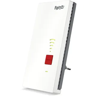 FRITZ! Repeater 2700 (Ultraschnelles Wi-Fi 7 mit Geschwindigkeiten von bis zu 6.500 Mbit/s, optimierte WLAN-Reichweite, WLAN-Mesh, einfache Konfiguration, höchste Sicherheitsstandards mit WPA3/2