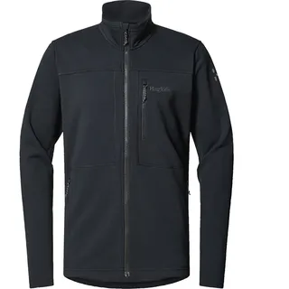 Haglöfs Haglofs Rosson Mid Fleece Mit Durchgehendem Reißverschluss - True Black - M