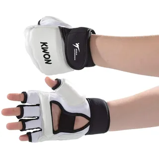 Kwon Boxhandschuhe Handschutz WT World TKD, weiß, S, 4009001