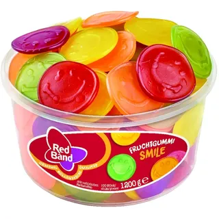 Red Band Fruchtgummi Smile 100 Stück, 1200g