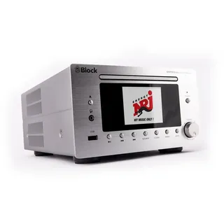 Block MHF-900 Solo CD-Internet Receiver (Diamantsilber)