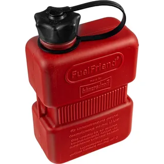 Zieger FuelFriend PLUS 1,0l HD-PE rot, EAN mit schwarzer Verschraubung