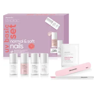 Alessandro Striplac UV Basic Set + Colour Normal & Soft Nails
