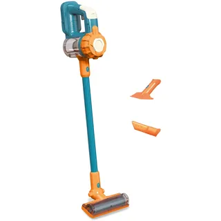 Teorema Giocattoli Teorema 3-in-1 kabelloser Staubsauger mit echten Funktionen, Spielzeug für Kinder