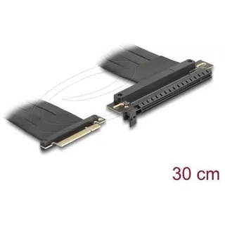 DeLock Riser Karte PCI Express 3.0 x8 Stecker zu x16 Slot mit Kabel 30 cm