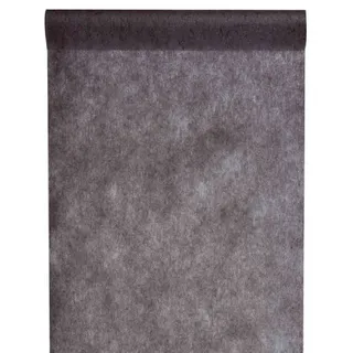 SANTEX Tischläufer schwarz, 30cm x 10m