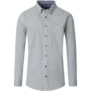 CasaModa Langarmhemd Comfort Fit Blau 4XL