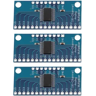 Heevhas CD74HC4067 16-Kanal Analog Digital Multiplexer Breakout Modul MUX Breakout Board CMOS Präzisions AnalogMultiplexer Modul (3 STÜCKE)