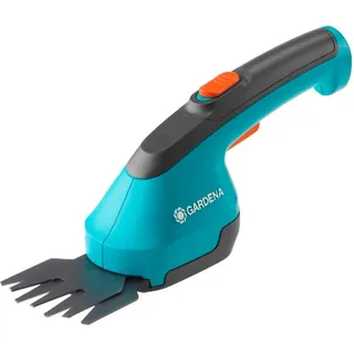 Gardena Set AkkuCut Li Gras- und Strauchschere: Akku-Grasschneider zum Konturieren von Hecken, Gräsern u. Sträuchern, 8 cm Schnittbreite (9852-33)