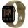 GPS+Cellular 42 mm Aluminiumgehäuse Dunkelbronze Sportarmband Oliv M/L