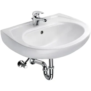 CORNAT Waschtsich-Komplett-Set 60 cm, weiß