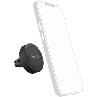 Hama Auto Magnet Handyhalterung für Lüftung 360° drehbar schwarz/blau