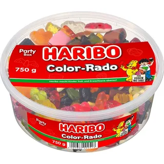HARIBO Color-Rado Fruchtgummi 750,0 g, 1 Pack