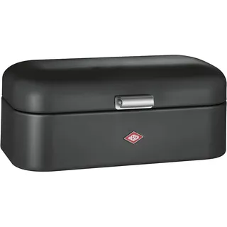 Wesco Grandy Brotkasten Metall Schwarz