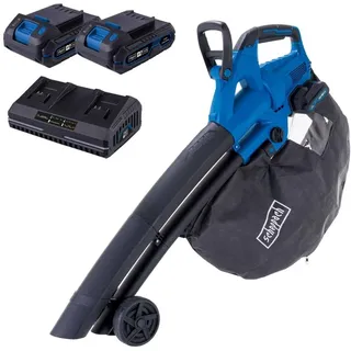 SCHEPPACH BC-BLV720-X inkl. 2 x 2,0 Ah + Doppelladegerät