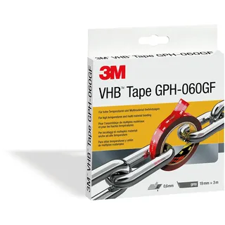3M Klebeband Grau, (L x B) 3 m x 19 mm 1 St.
