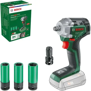 Bosch UniversalImpactDrive 18V-350 + 3 x Steckschlüssel